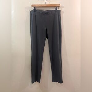 Eileen Fisher Washable Stretch Crepe Pull-on Pants Small S